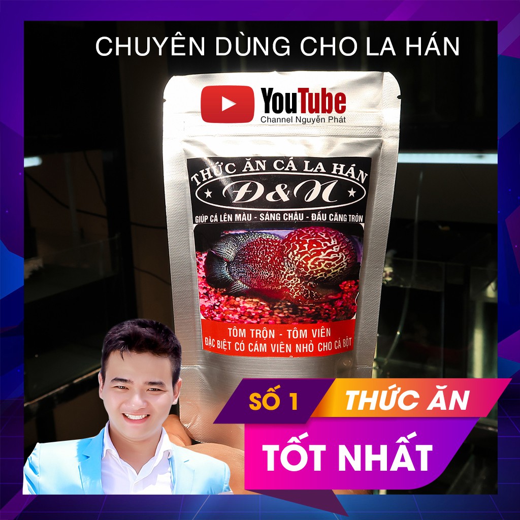 [Mã PET50K giảm Giảm 10% - Tối đa 50K đơn từ 250K] Cám La Hán Đ&amp;N 100gr