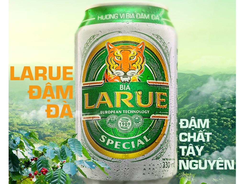 Thùng 24 lon bia Larue Special 330ml/lon / Lốc 6 lon bia Larue Special 330ml