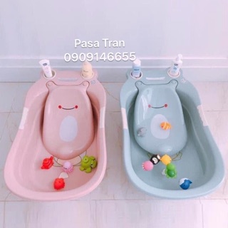 Chậu tắm ếch cho bé