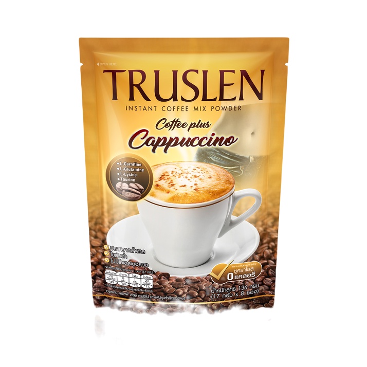 Cà Phê Hòa Tan Coffee Plus Cappuccino Truslen 17g