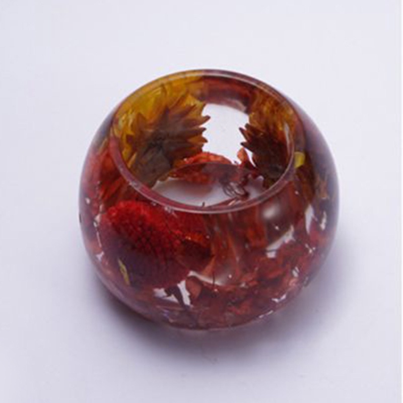 Khuôn Silicon Làm Chậu Hoa / Nến Bằng Resin Epoxy Độc Đáo DIY Giá Đỡ