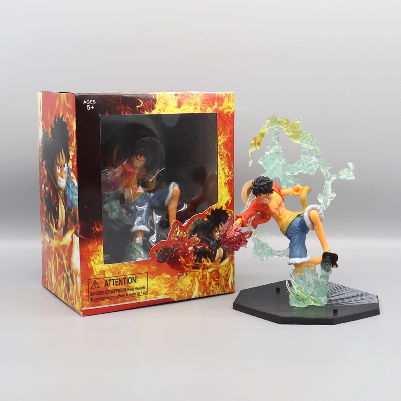 Mô Hình Các Nhân Vật Trong One Piece Luffy ,ACE Hỏa Quyền , Sanij - Có Hộp