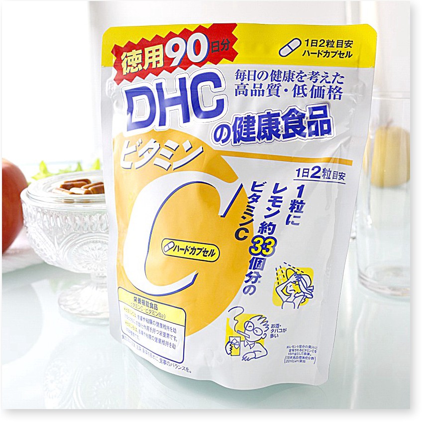 [Mã giảm giá mỹ phẩm chính hãng] DHC Viên uống bổ sung Vitamin C