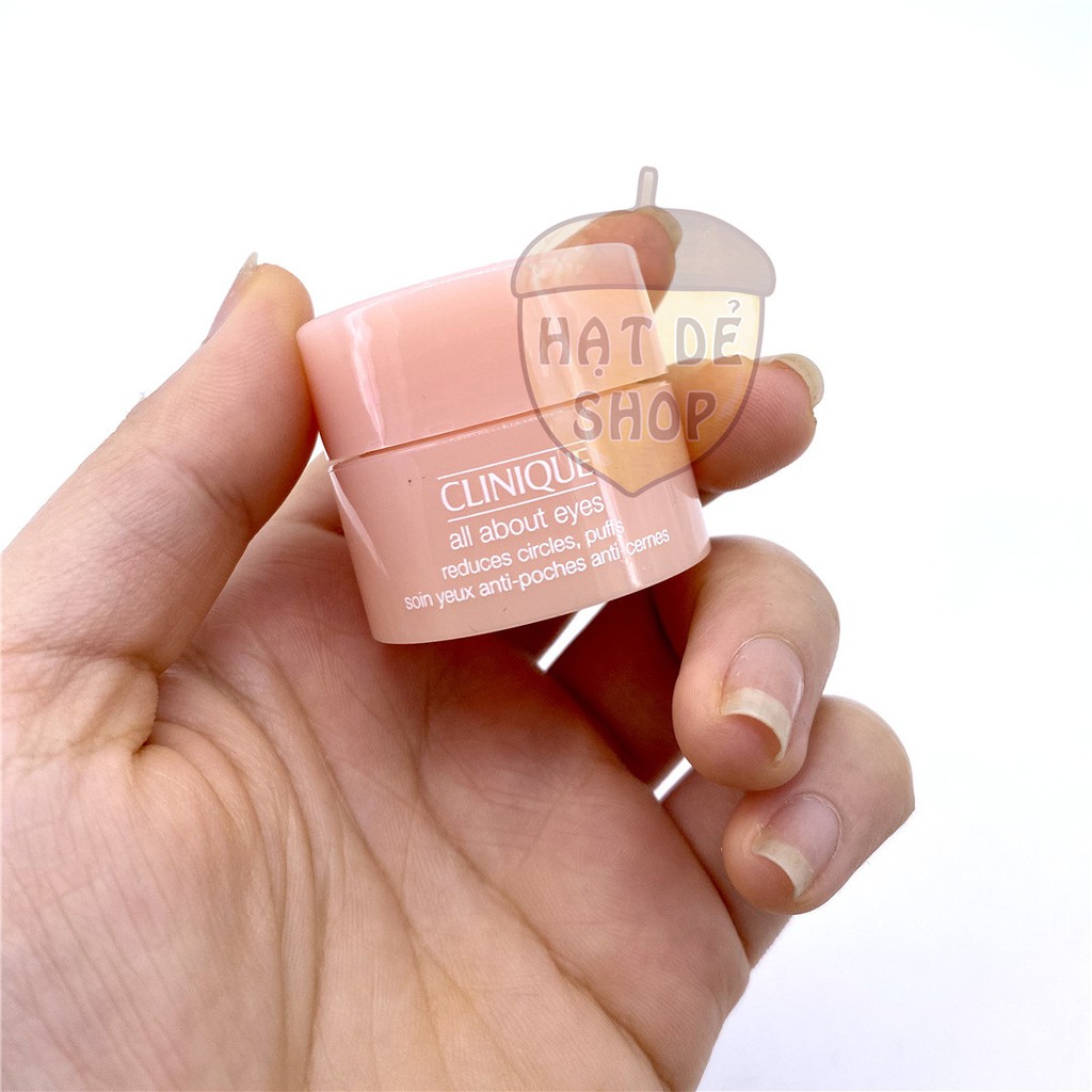 Clinique Kem Dưỡng Mắt All About Eyes 7ml (cấp ẩm giảm nhăn và bọng mắt)-Hàng Chính Hãng