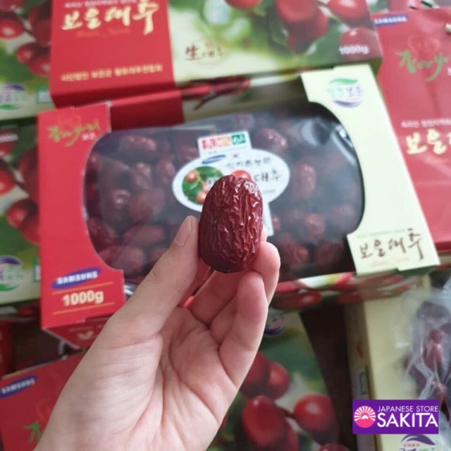 Táo Đỏ Hàn Quốc Sấy Khô 1kg