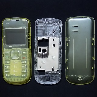 Bộ vỏ Nokia 1202 kèm phím ( chọn màu đen và trong suốt màu )