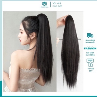 Tóc giả nữ đẹp ❤️FREESHIP❤️ Tóc giả ngoặm thẳng n43