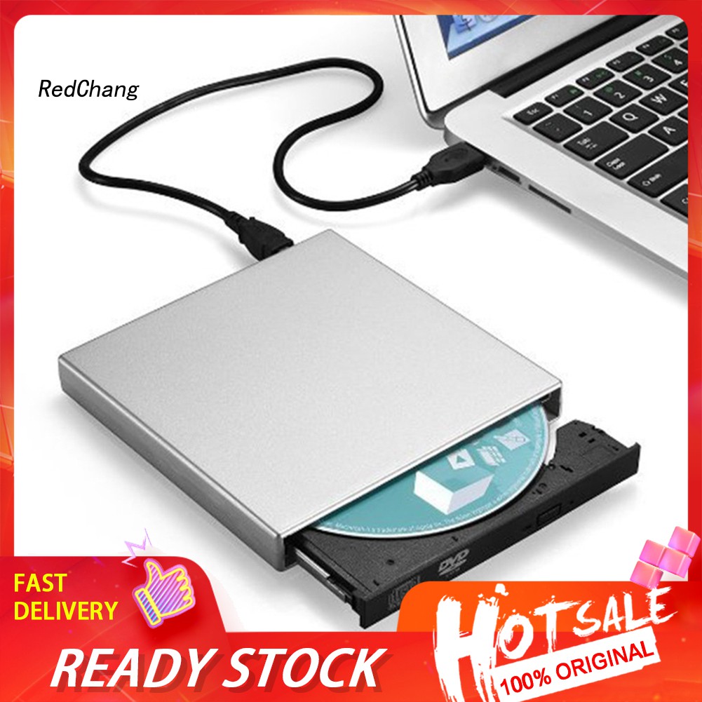 Combo Đầu Đọc Đĩa Dvd Cd-Rw Kết Nối Usb 2.0 Cho Notebook Pc Máy Tính Để Bàn