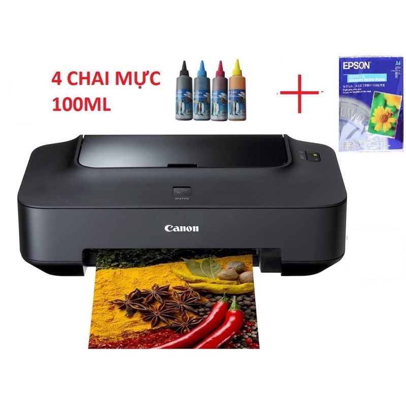 máy in canon ip2770 chính hãng mới 100% Bh 1 năm