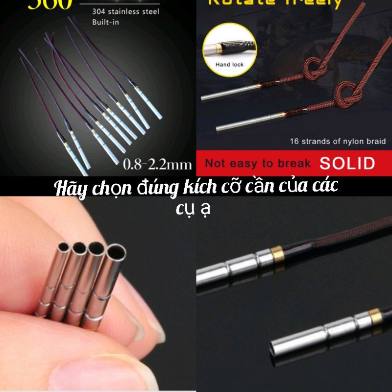 đầu bu soay 360độ 1.4ly, 1.5 ly , 1.6 ly chống nổ , dúp việc bo cá dễ dàng hơn .