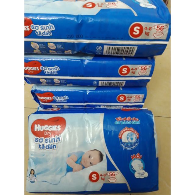 ( mẫu mới )Tã dán huggies s56,M48,L42,XL38,XXL34 ( mẫu mới nhất sxt7/2018)