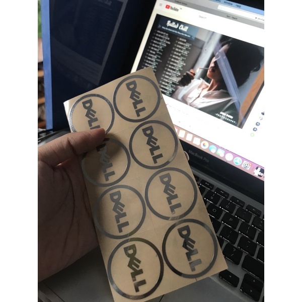 Tem logo Dell 13-15 inch (bạc và đen)  - Tem dán trang trí laptop - Tem chất lượng zin hãng, Freeship toàn quốc | BigBuy360 - bigbuy360.vn