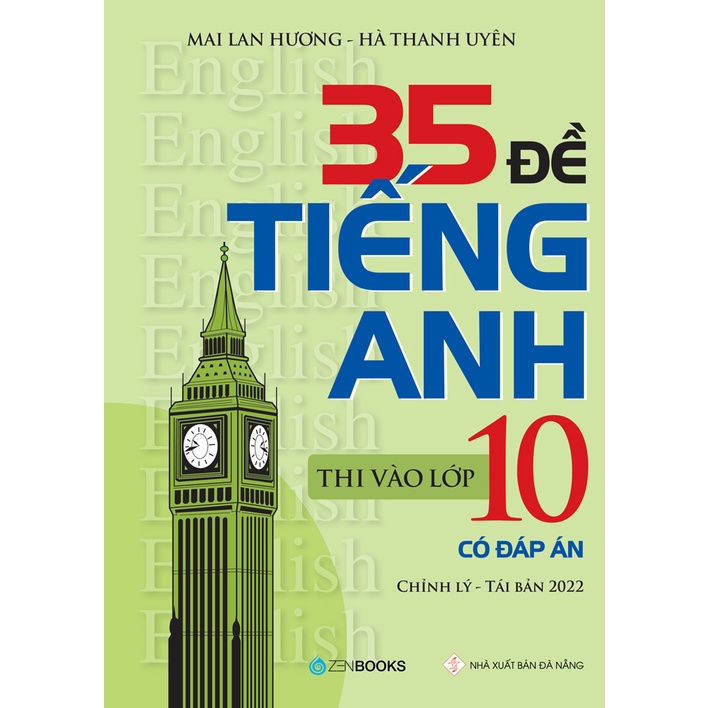 Sách - 35 Đề Tiếng Anh Thi Vào Lớp 10 (Có Đáp Án) - Mai Lan Hương