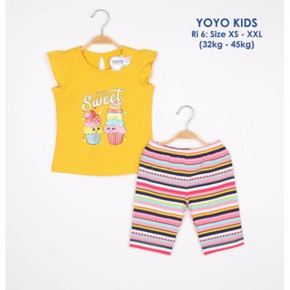 Đồ bộ bé gái yoyo