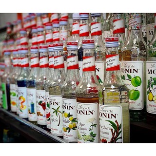 Syrup Monin chai thủy tinh Chai 700ml