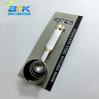 Bộ 4 Thìa Đong Inox