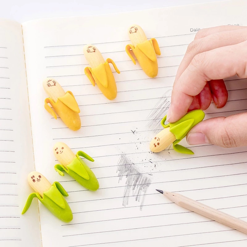 2 Cục Tẩy Hình Quả Chuối Dễ Thương