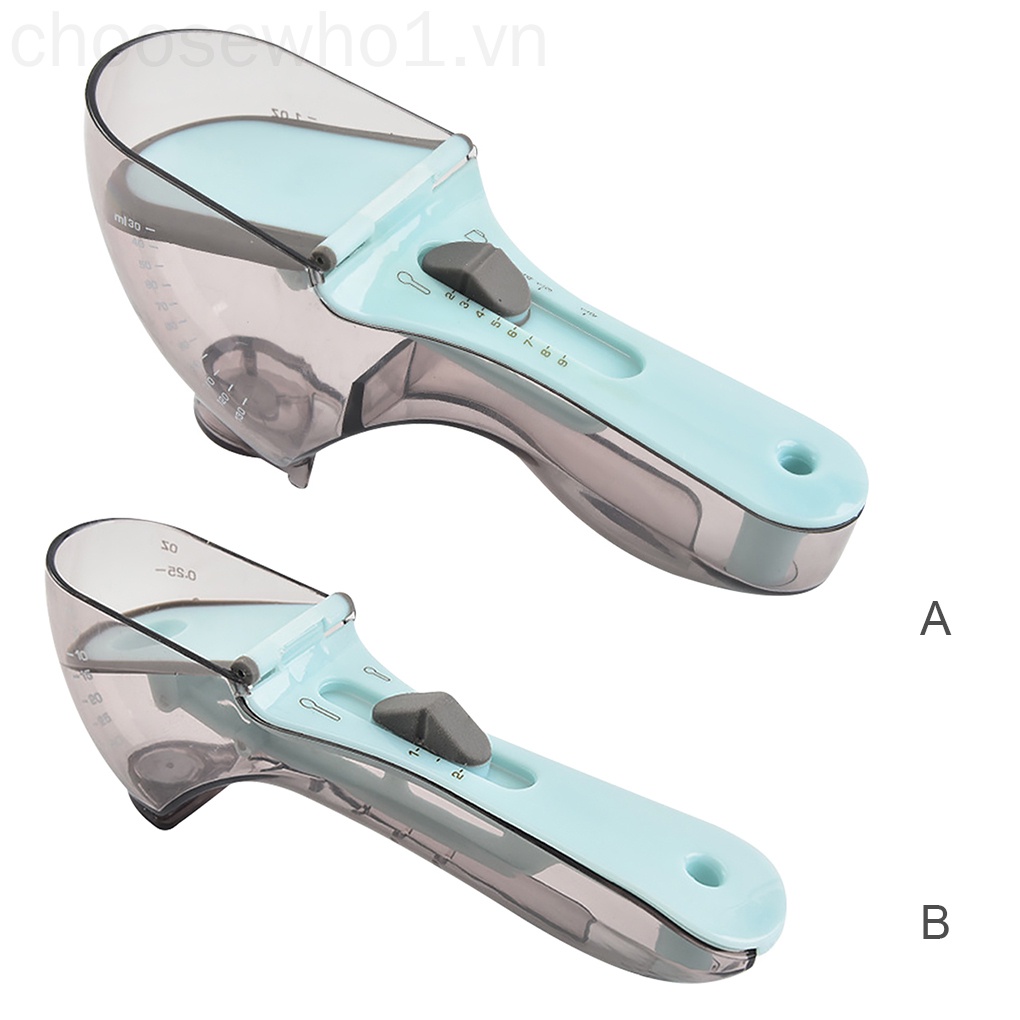 Muỗng Đo Lường Gia Vị Bằng Nhựa Có Thể Điều Chỉnh Dùng Trong Nhà Bếp 1