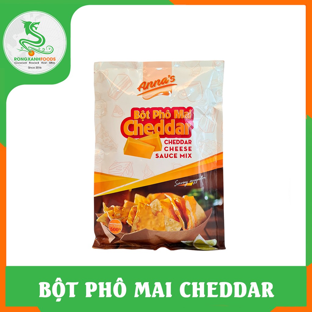 BỘT PHÔ MAI - CHEDDAR CHEESE SAUCE MIX 500g - Rồng Xanh Foods