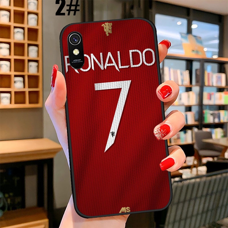 Ốp điện thoại in hình Cristiano Ronaldo cho XIAOMI REDMI NOTE 8 7 PRO 10X 9A 8T 8A 8 7 UOL34 CR7
