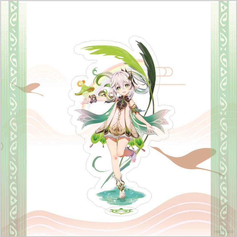 Giá Đỡ Đồ trang trí Nhân Vật Anime YB3 Genshin Va Chạm 16cm Trang Trí Nhà Búp Bê Nahida BY3