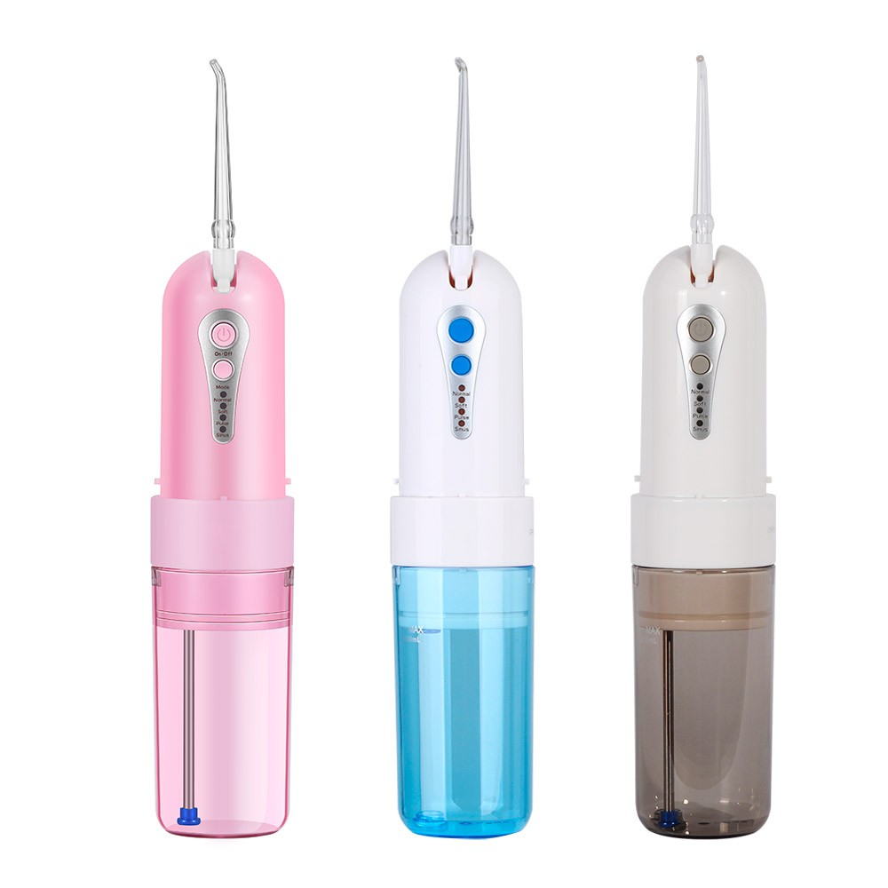 Máy tăm nước Smile Care (Iris Oral Irrigator) - Mẫu mới điều chỉnh áp lực thông minh, máy tăm nước cầm tay chính hãng