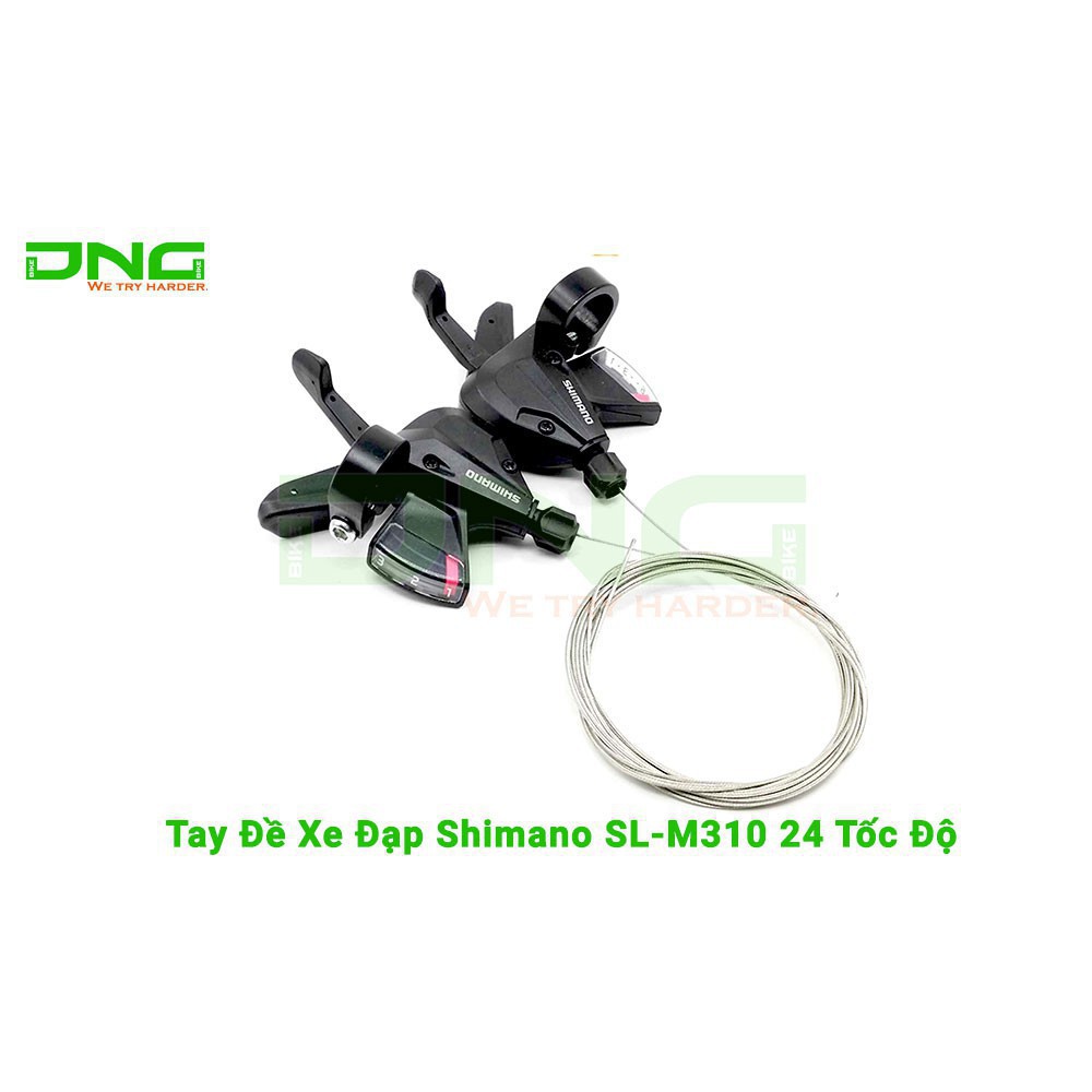 Tay Đề Xe Đạp Shimano SL-M310 24 Tốc Độ