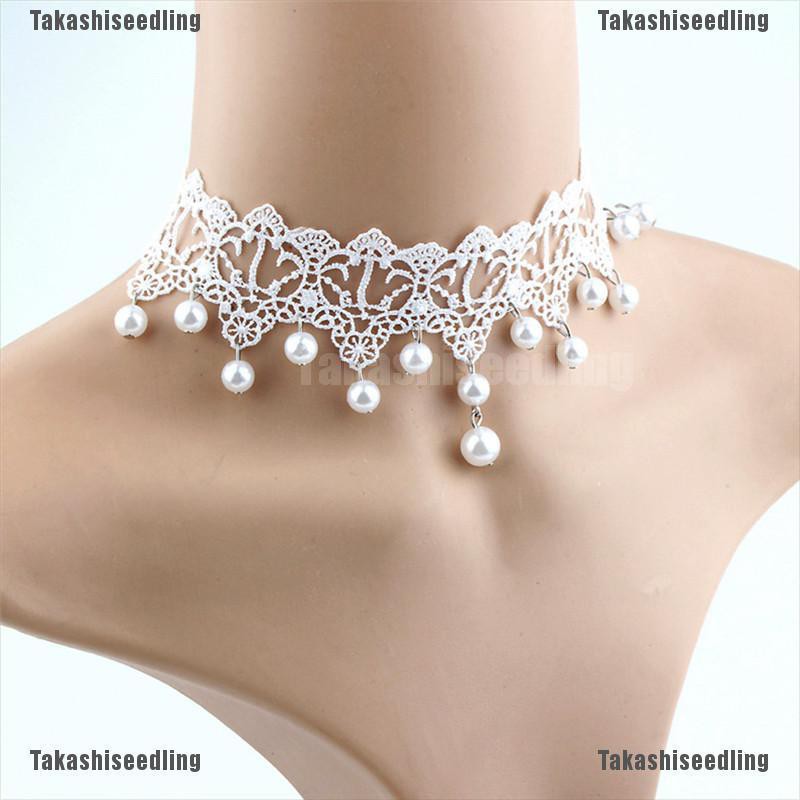 Choker Ren Đính Ngọc Trai Sáng Tạo