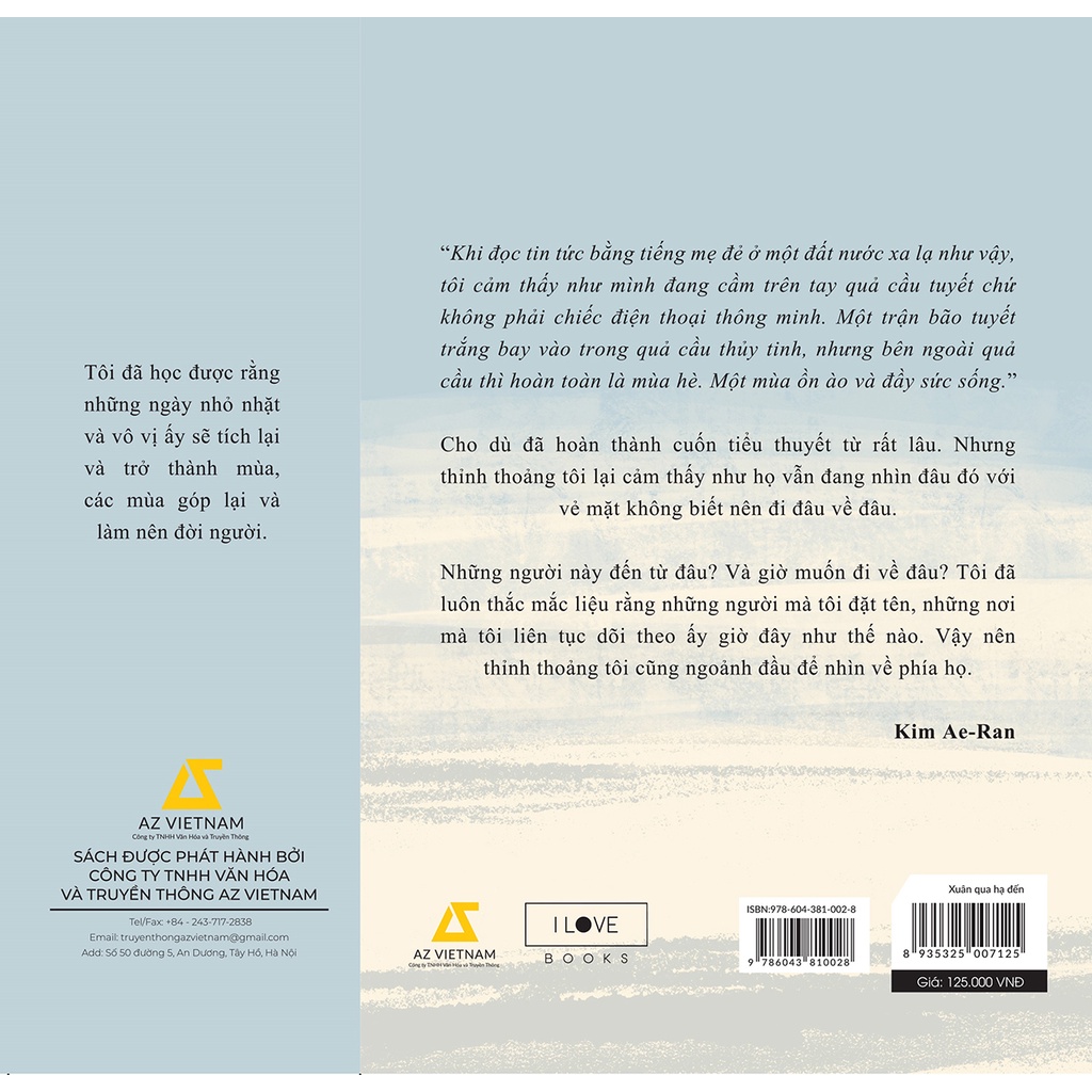 Sách - Xuân Qua Hạ Đến