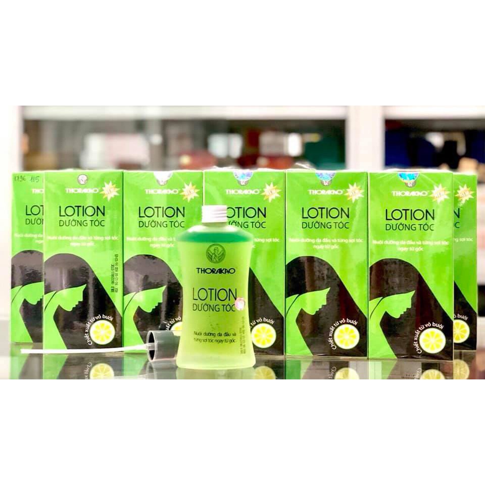 Lotion dưỡng tóc tinh dầu vỏ bưởi Thorakao 120ml