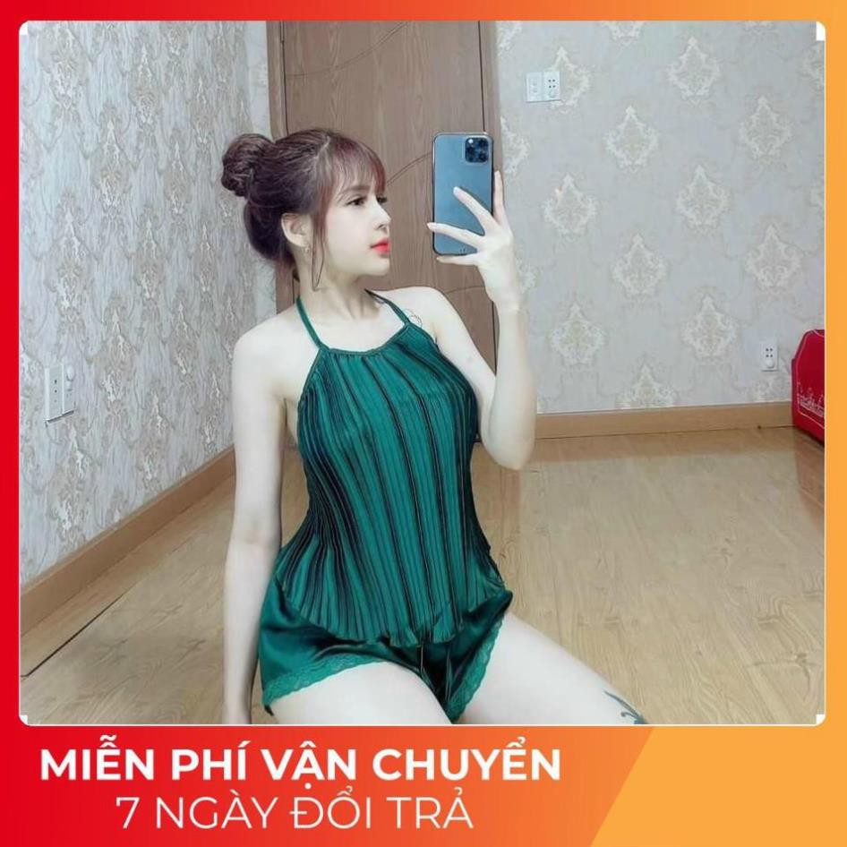 Đồ ngủ sexy nữ 💫 FREE SHIP 💫Đồ ngủ sexy lụa phi hai dây chất mịn quyến rũ, BODAPLY | BigBuy360 - bigbuy360.vn