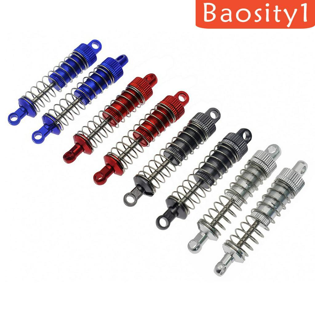 Set 4 Bộ Giảm Xóc Trước Sau 65mm Bằng Nhôm Cho RC 1 / 16 WPL C14 / C24 / C34 / C34KM / C44KM MN90 / MN91 / MN45 / MN99 / MN99S / MN40