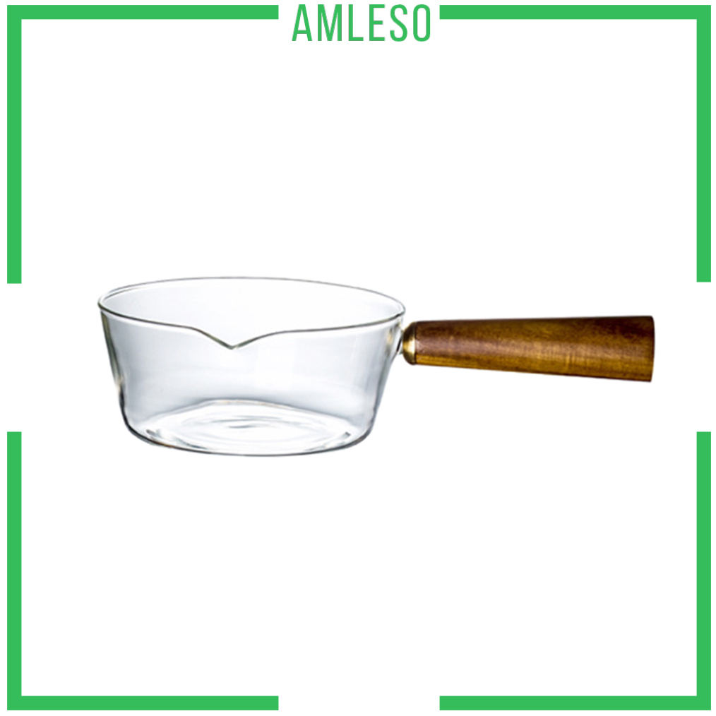 [AMLESO]Saucepan Nonstick Milk Pan Butter Warmer Pot Kitchen Cookware for Milk Tea