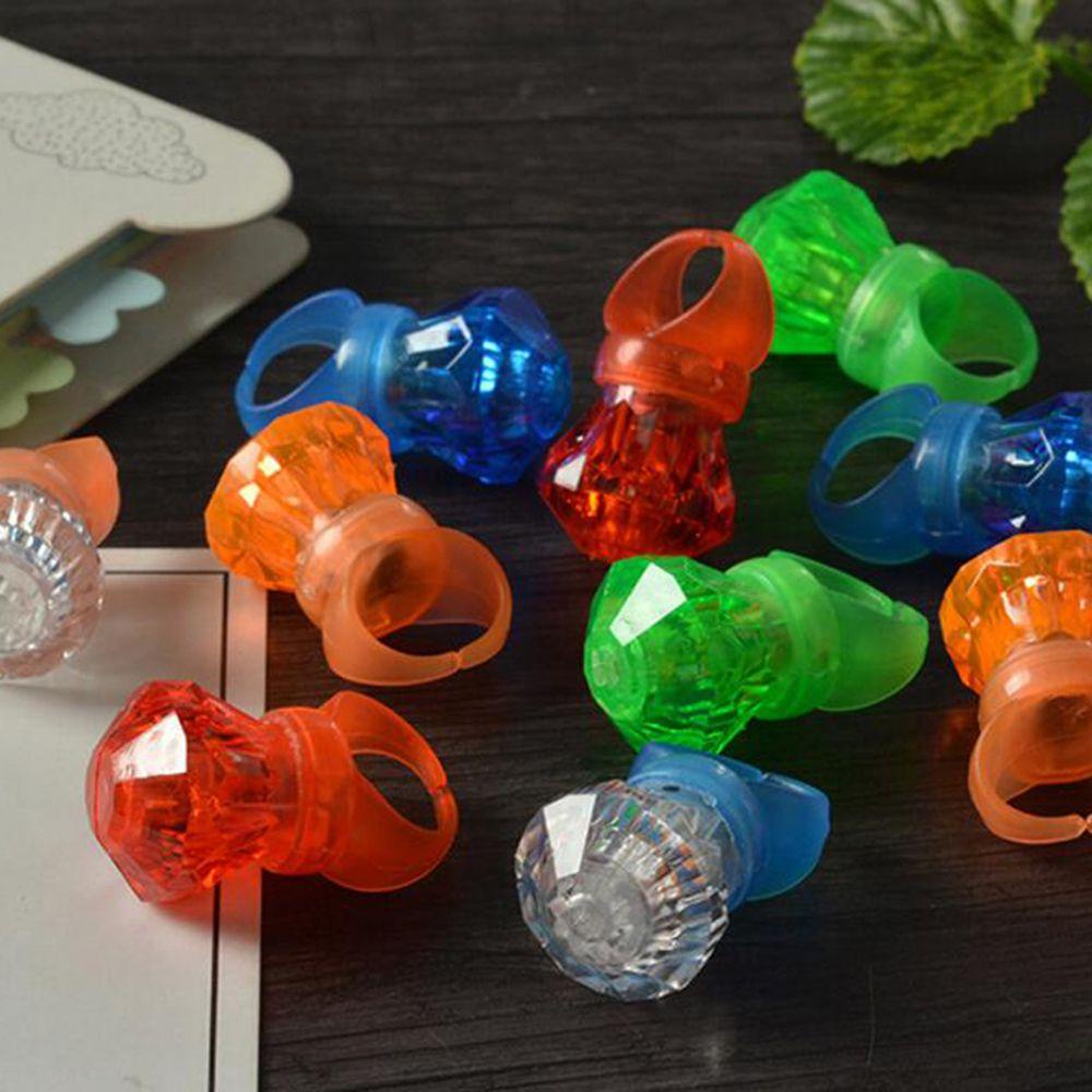 HARRIETT Nhẫn Đèn Led Phát Sáng Dùng Hóa Trang Tiệc Cưới