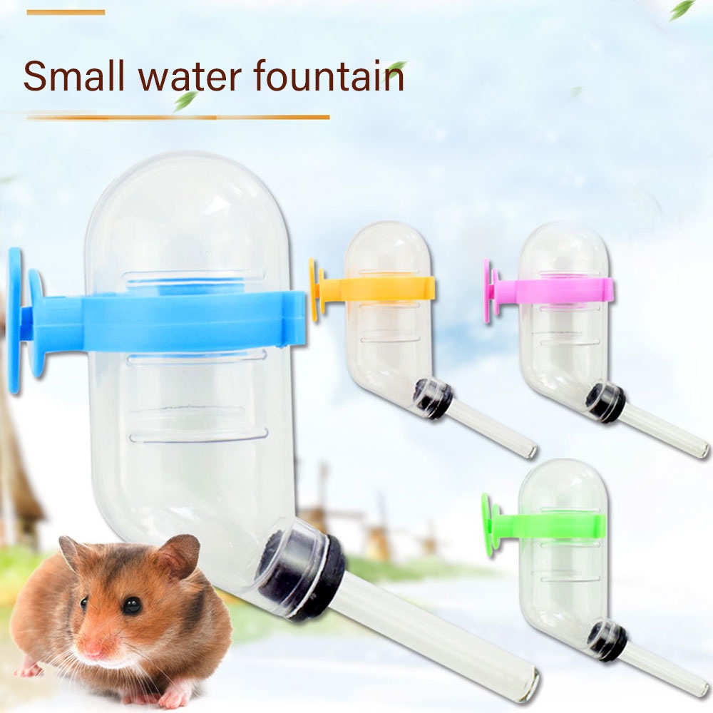 Bình Đựng Nước Uống Treo Lồng Nuôi Chuột Hamster 4 Màu Sắc