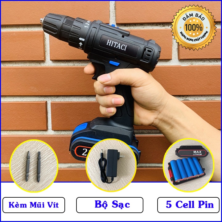 Khoan Pin Hitachi 24V Cao Cấp