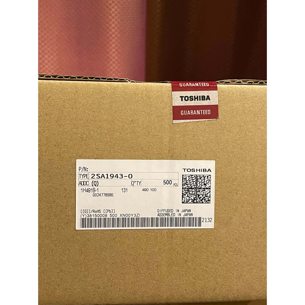Cặp sò công suất Toshiba 2SA1943 2SC5200 - Linh Kiện điện tử chính hãng mới 100%