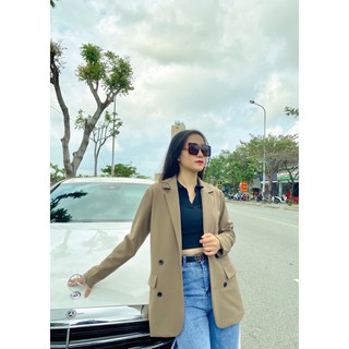 ÁO BLAZER 2 lớp Hàn Quốc(ảnh thật/sẵn)