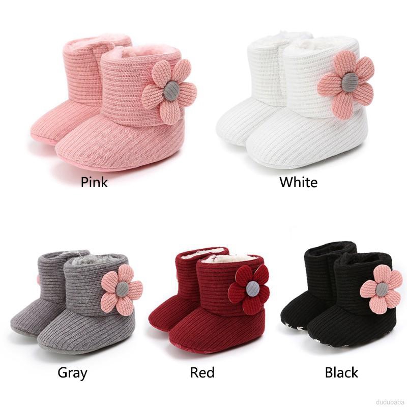 Giày bốt cổ cao đế mềm chống trượt dành cho bé 0-18 tháng tuổi
