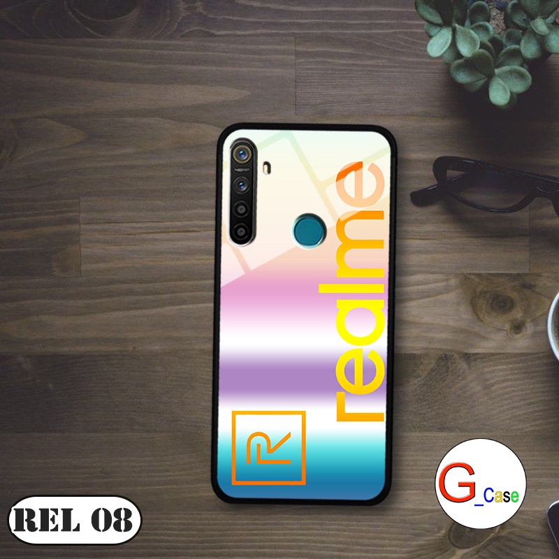 Ốp lưng Realme 5 / 5s / 5i / 6i  - in hình 3D Logo điện thoại