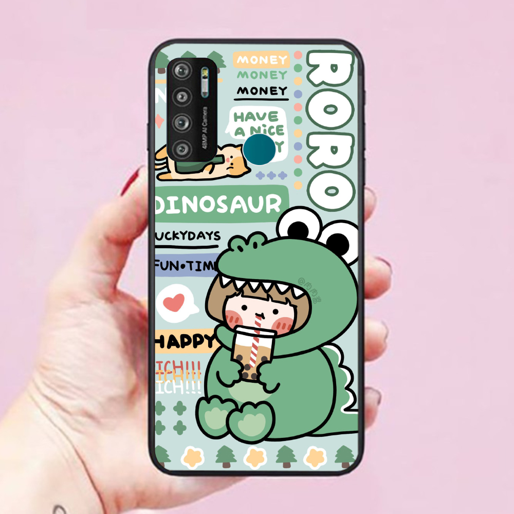 Ốp lưng Vsmart Live 4 / Joy 4 / Star 4 / Joy 3 / Bee 3 /Aris Hình Khủng Long Lai Rồng 01