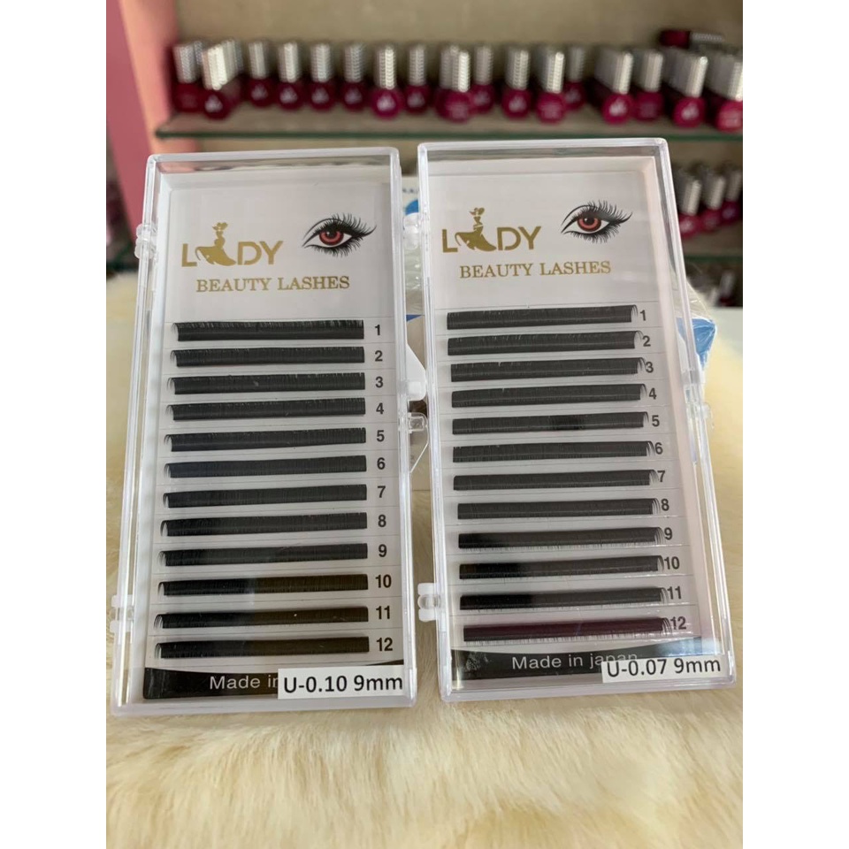 Mi Khay Mix Nối Lady Đủ Tất Cả Các Độ Dày 0.07, 0.10, 0.12 Đủ Độ Cong C,CC,D, LD và U. Đủ Độ Dài 8-13mm