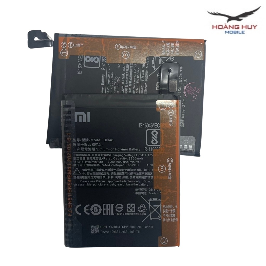 Pin Xiaomi Redmi Note 6 Pro BN48 Dung Lượng 4000mAh Hàng Zin Nhập Khẩu Bảo Hành 6 Tháng 1 Đổi 1