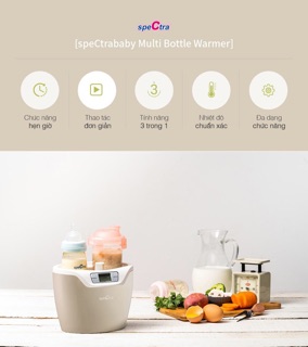 Máy hâm sữa tiệt trùng đa năng Spectra warmer