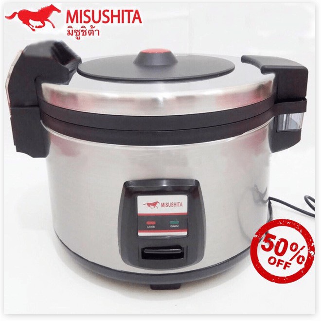 Nồi Cơm Điện Công Nghiệp Miushita Thái Nắp Liền 5,6L cơm Ruột Dày