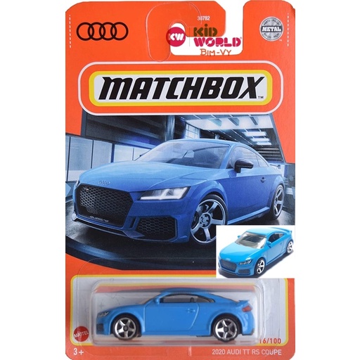 Xe mô hình Matchbox 2020 Audi TT RS Coupe GVX16.