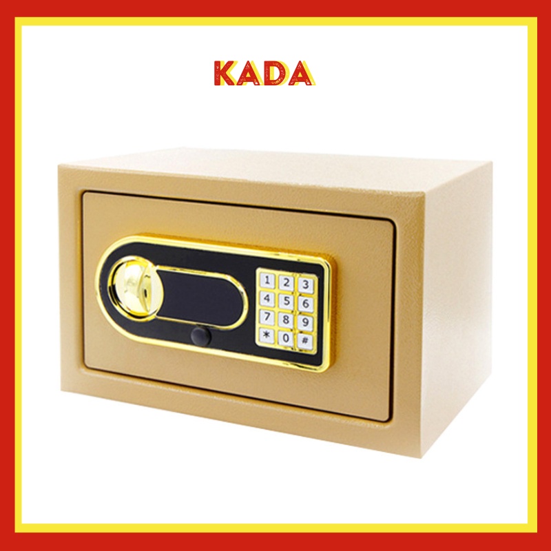 Két Sắt Mini Cá Nhân Cao Cấp, Két Mini Có Khóa Chống cháy An Toàn, Két Sắt Sơn Tĩnh Điện - Bảo Hành 12 Tháng