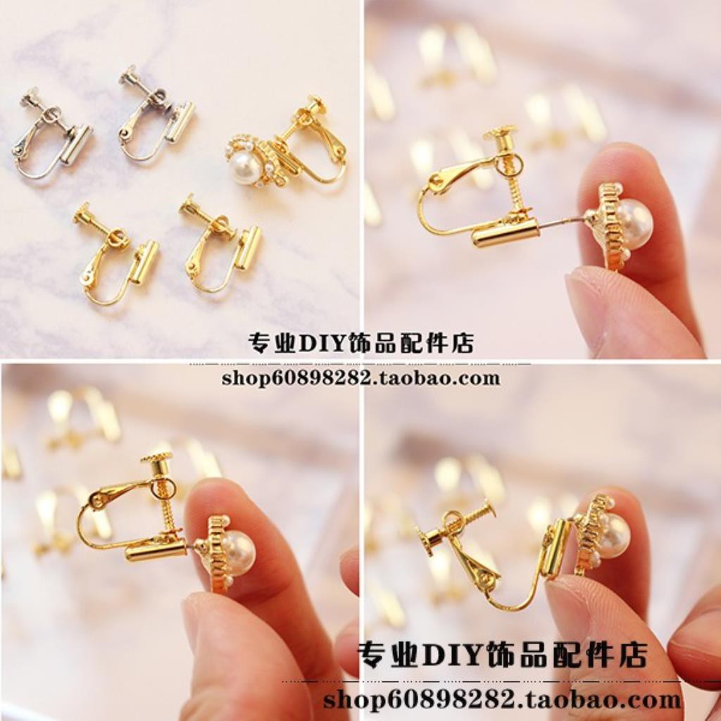 Bông Tai Mạ Vàng 18k Mềm Mại Xinh Xắn Cho Nữ