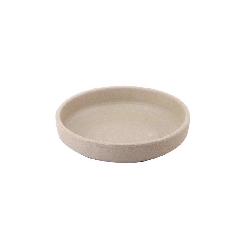 Dĩa tròn melamin KORMEL 113x32mm- màu kem