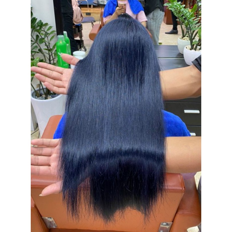 Nhuộm collagen màu xanh đen